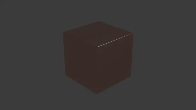 Blender MCP, trial 2, Bevel, subdivide, copper: final still of the scene it made.