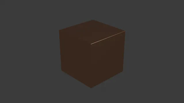 Blender MCP, trial 4, Bevel, subdivide, copper: final still of the scene it made.
