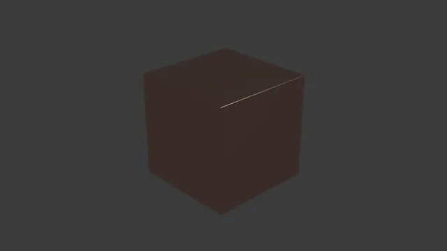Blender MCP, trial 5, Bevel, subdivide, copper: final still of the scene it made.